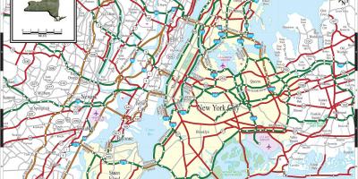 NYC autostrada mappa