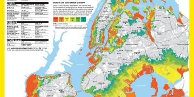 NYC alluvione mappa